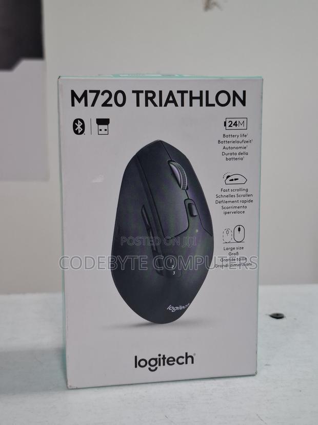 Logitech M720 Bluetooth Mouse Logi M720 - Black - main view