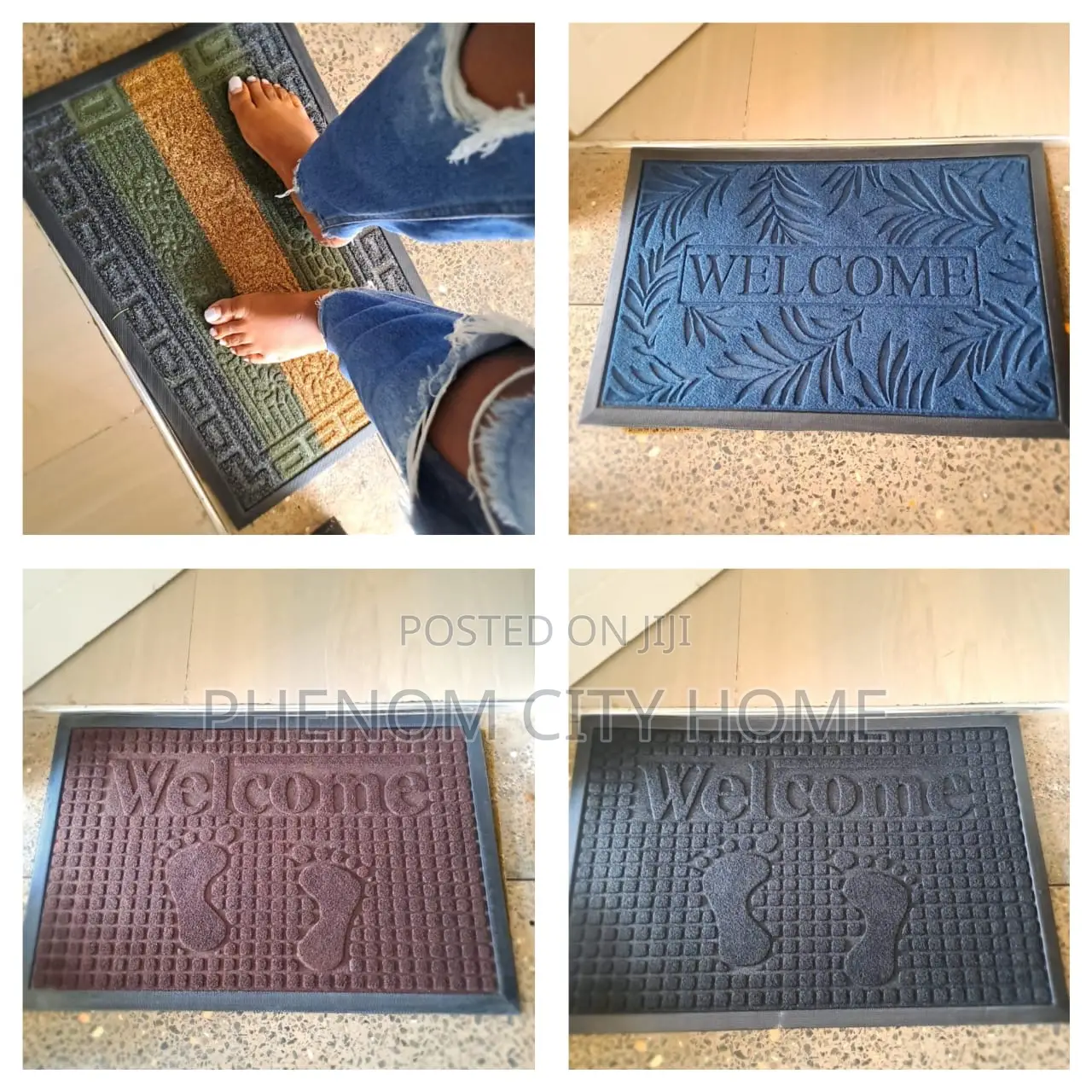 Heavy Assorted Frankfurt Smooth Door Mat