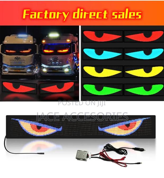 Car Window Panel Advertising  Sighn Led - thumbnail 2