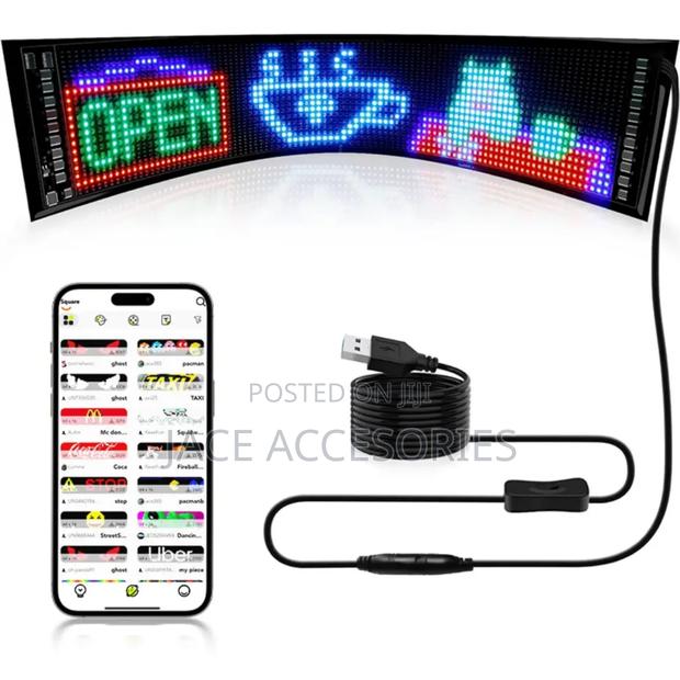 Car Window Panel Advertising  Sighn Led - thumbnail 3