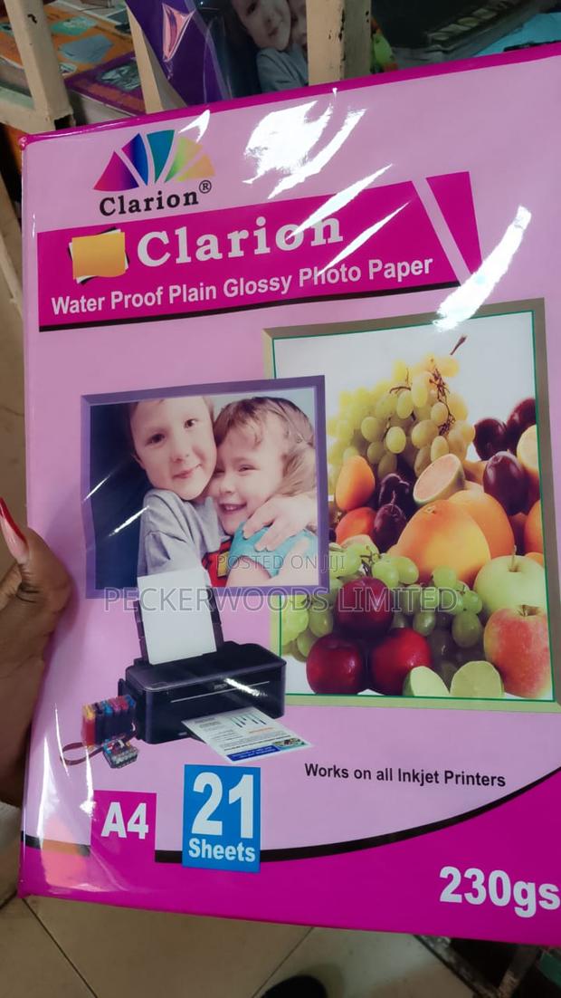 A4 230 Gsm Water Proof Photo Paper 21 Sheets