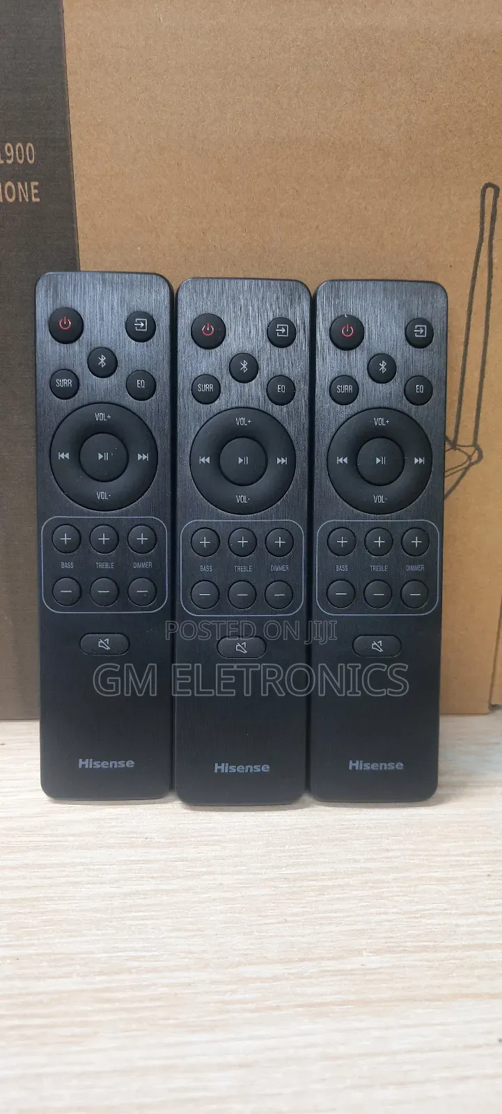 Original Hisense Soundbar Remote Control + Free Batteries