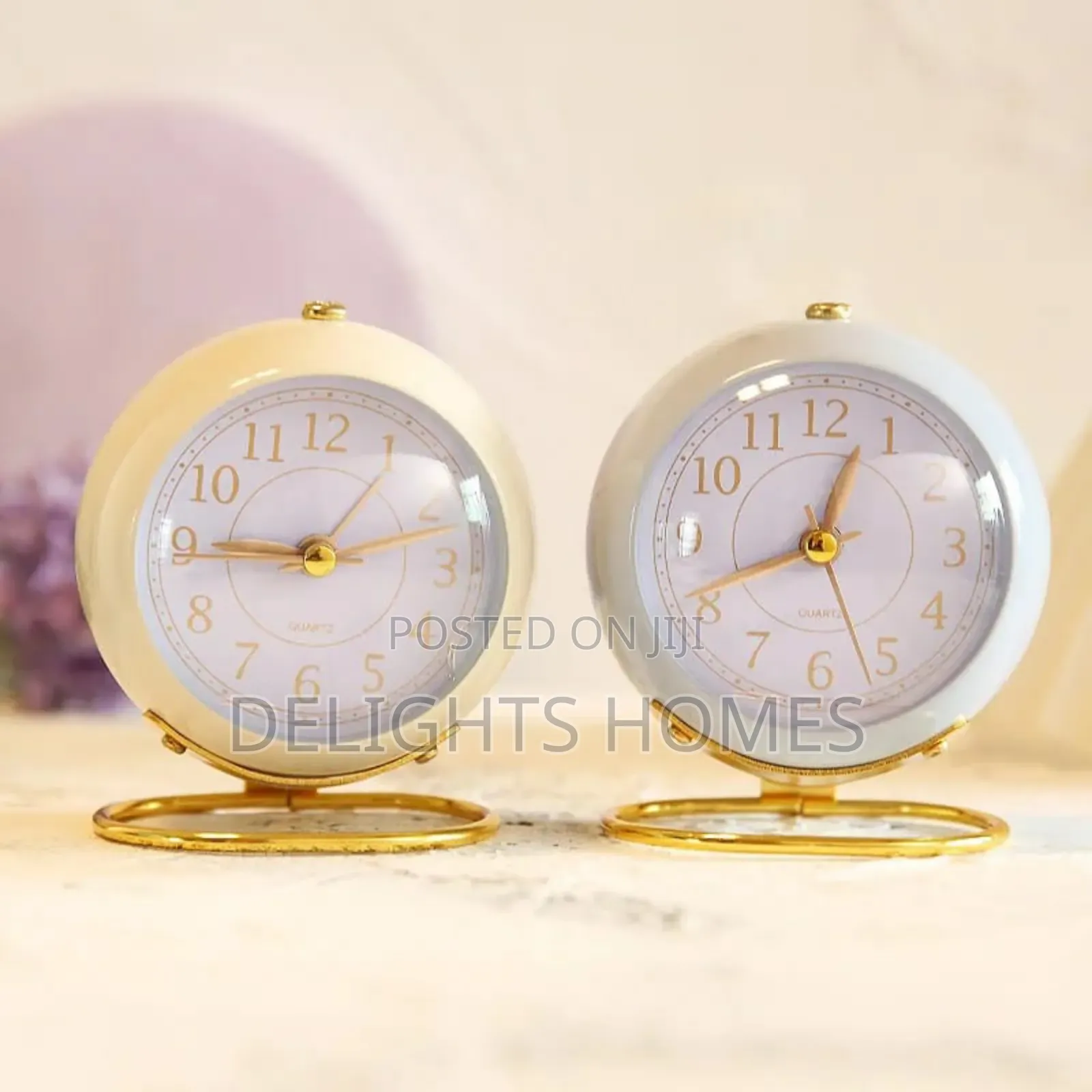 Silent Non Ticking Retro Vintage Alarm