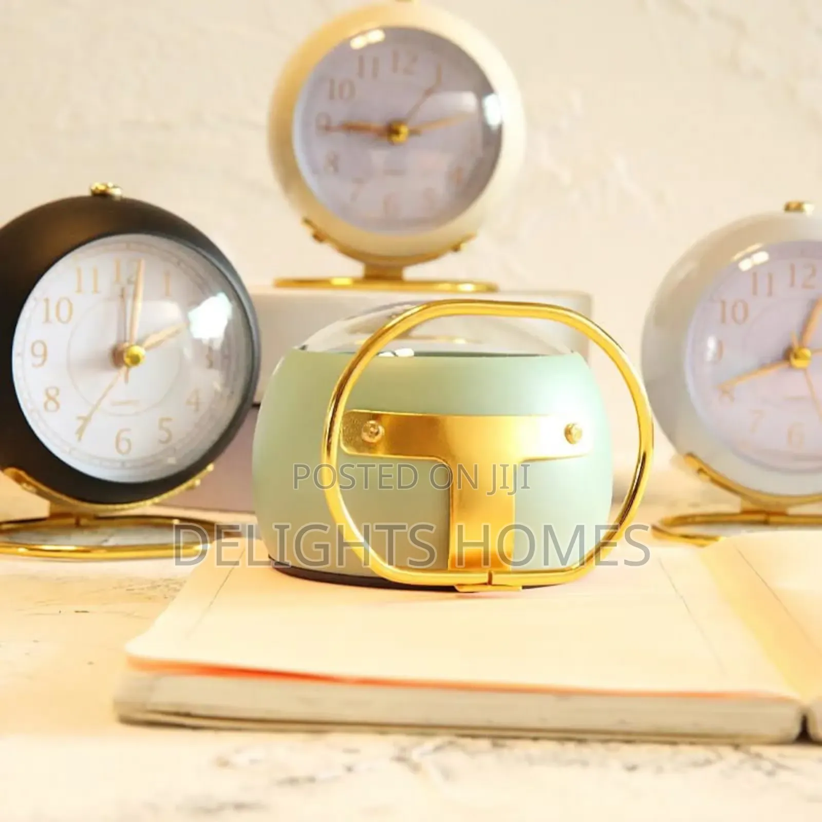Silent Non Ticking Retro Vintage Alarm