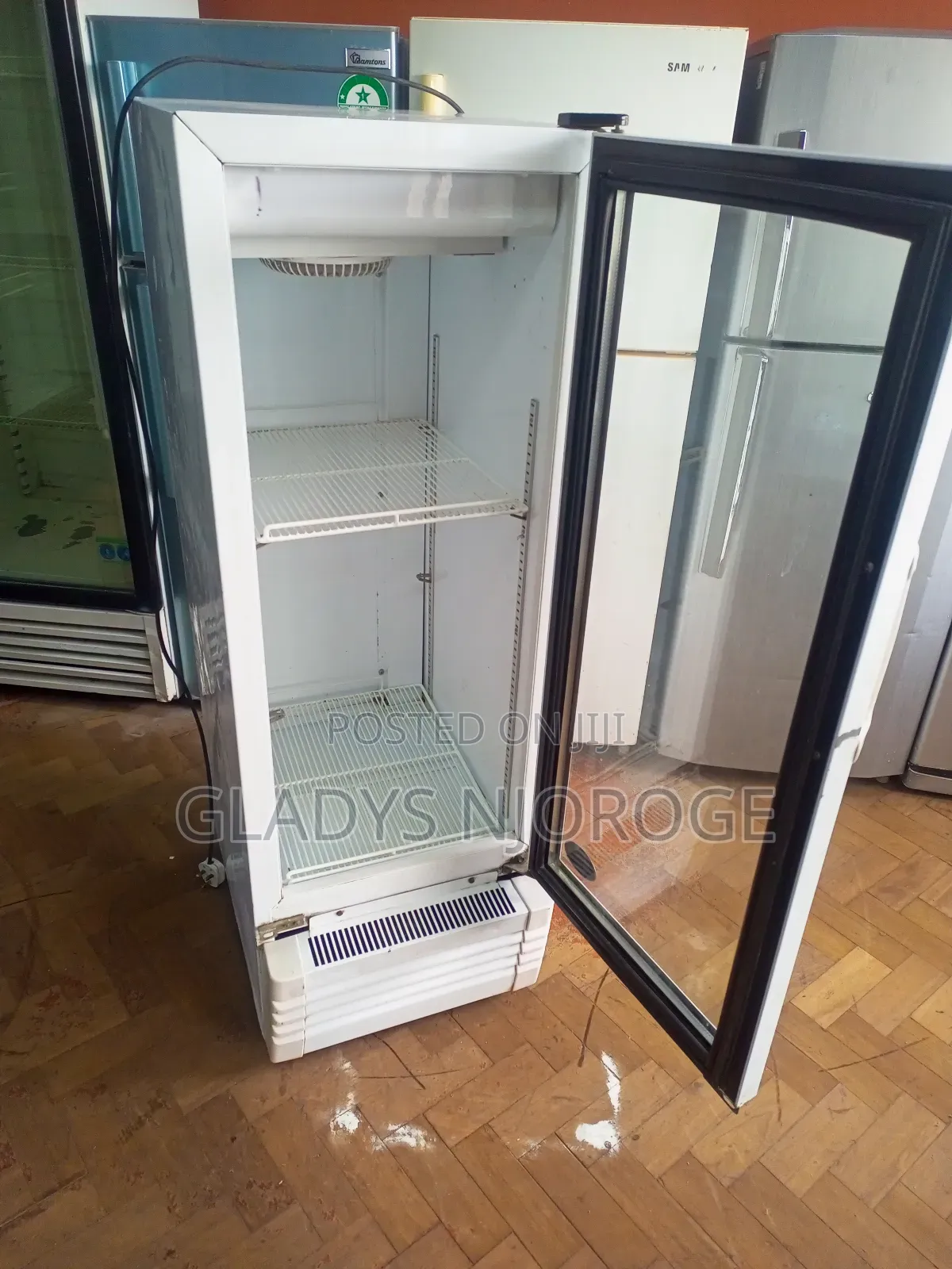 Economical White Display Fridge
