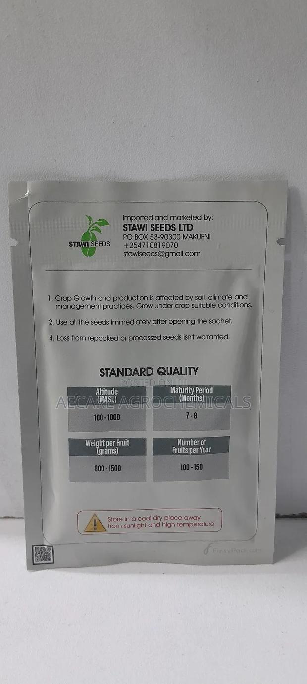 Calina Papaya ( Ipb9) 1gram Stawi Seeds Ltd - thumbnail 2
