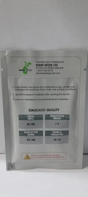 Calina Papaya ( Ipb9) 1gram Stawi Seeds Ltd