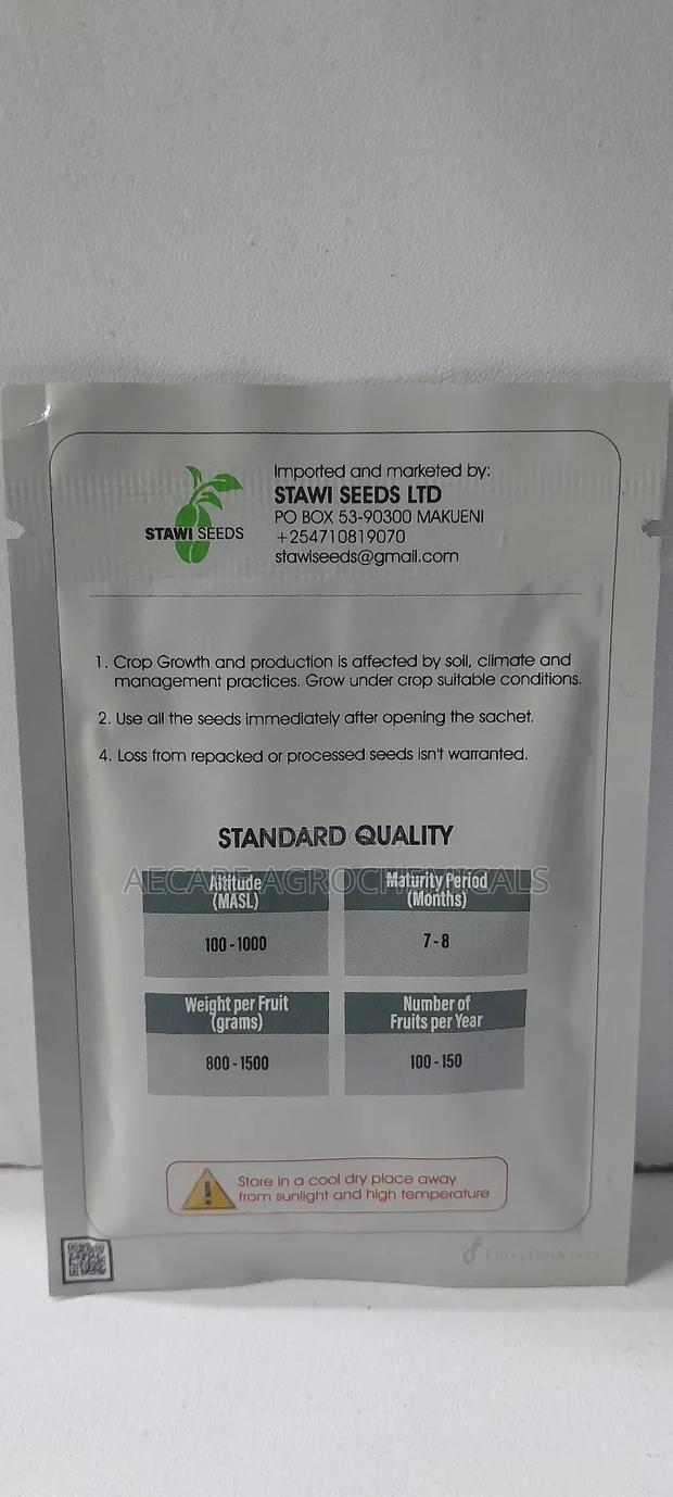 Calina Papaya ( Ipb9) 1gram Stawi Seeds Ltd - thumbnail 3