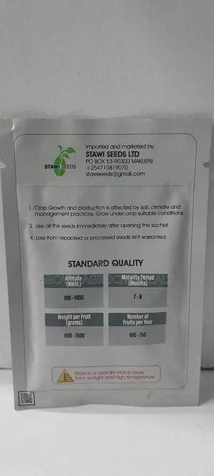 Calina Papaya ( Ipb9) 1gram Stawi Seeds Ltd