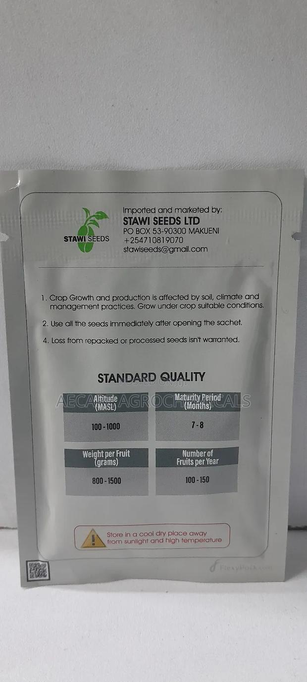 Calina Papaya ( Ipb9) 1gram Stawi Seeds Ltd - thumbnail 4