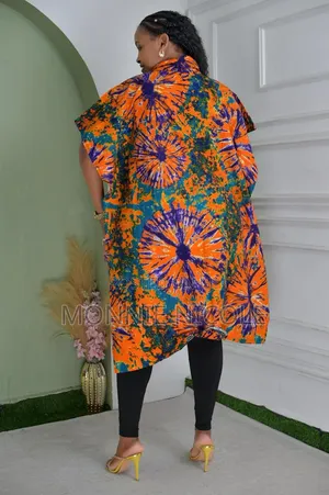 Unique Ankara Plus Size Dress Top