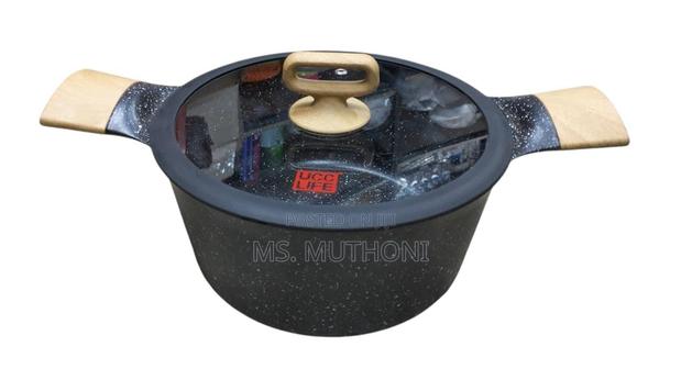 *Granite Non-Stick Cookware Pot 25cm With Lid* - main view