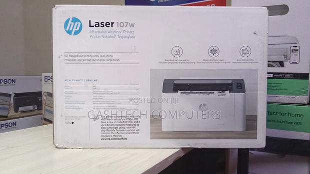Brand New Hp 107w Wireless Printer - main view