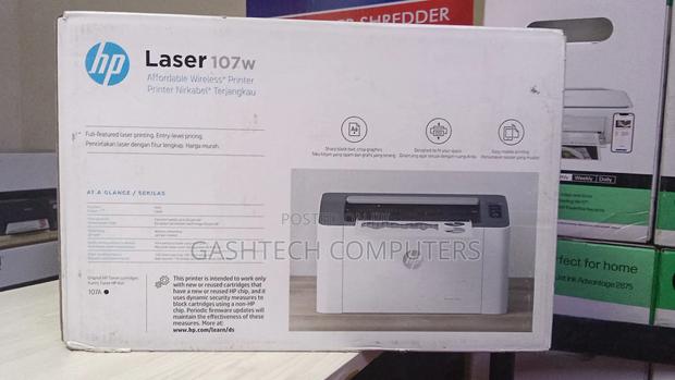 Brand New Hp 107w Wireless Printer - thumbnail 2