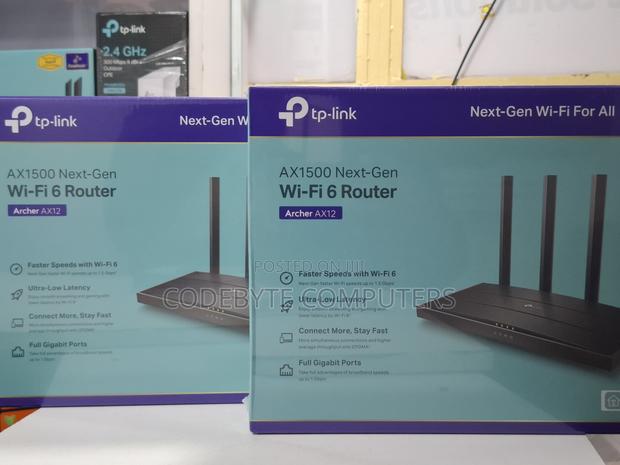 Tp-link Archer Ax12 Ax1500 Dual-band Wi-fi 6 Router - main view