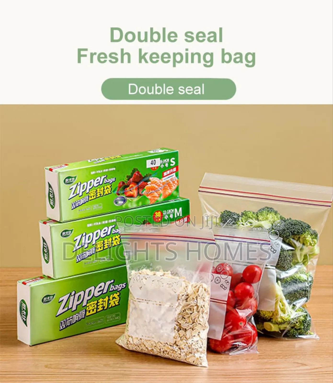High Quality Reusable Freezer Bags