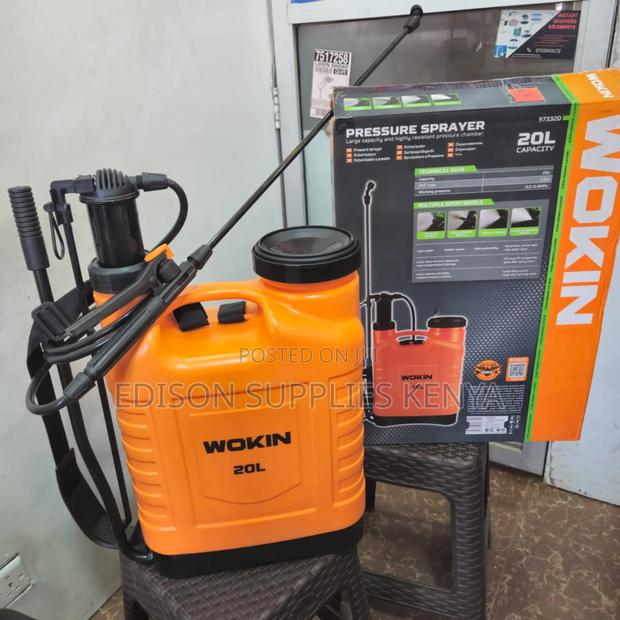 Wokin 20 Litres Knapsack Sprayer Pressure Backpack Sprayer - main view