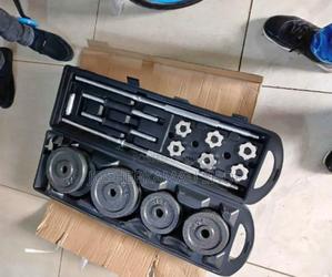 50kgs Chrome Gym Dumbbells D50 - thumbnail 2