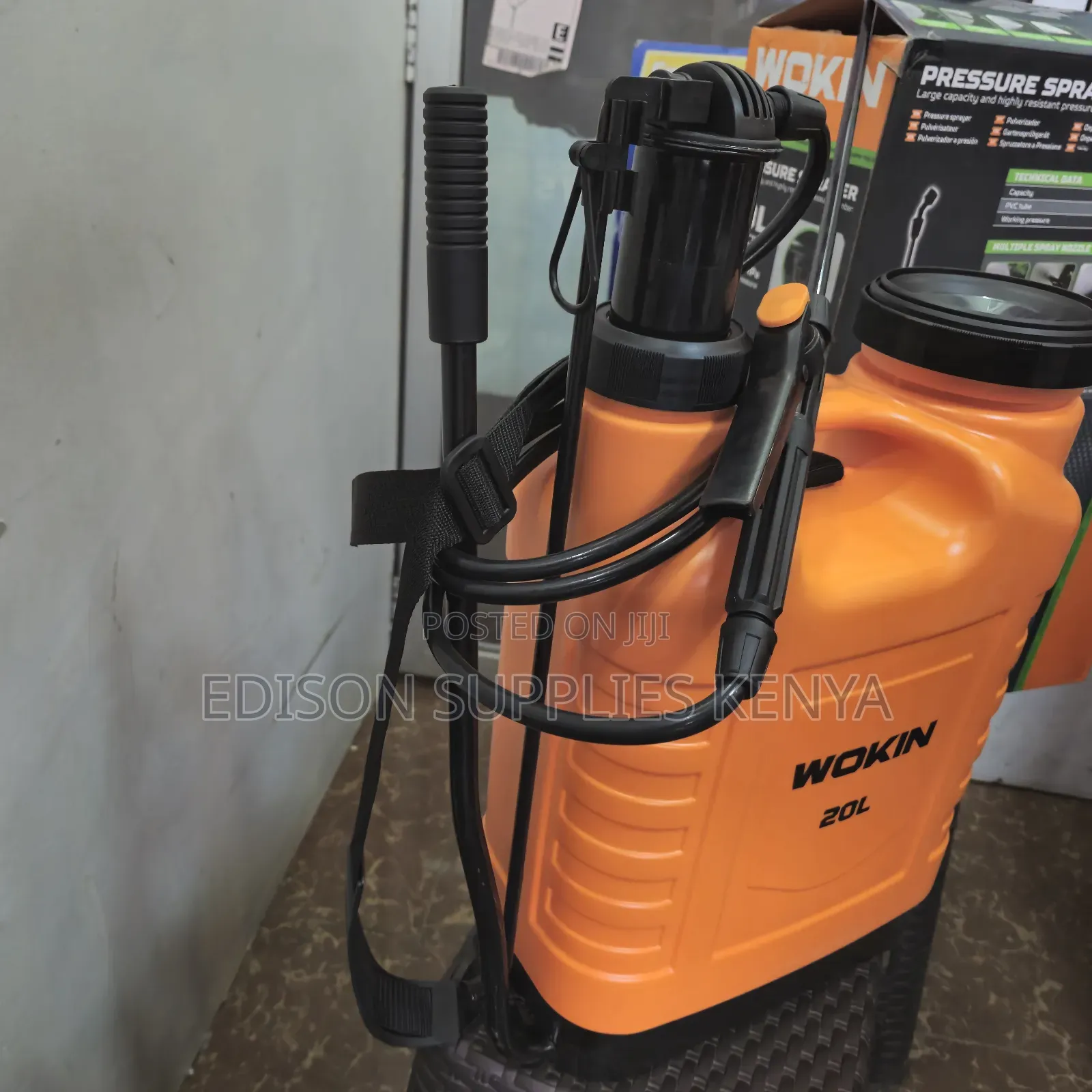 Wokin 20 Litres Knapsack Sprayer Pressure Backpack Sprayer