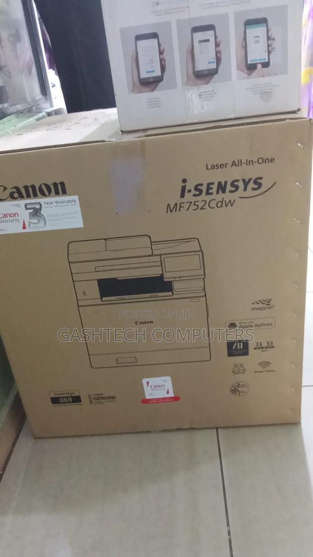 Canon I-sensys Laser 752 Cdw Printer, Print Copy And Scan