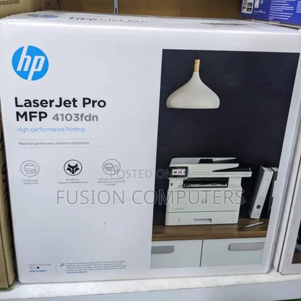Hp Laserjet Pro MFP 4103fdn Printer - main view
