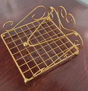 Heavy Steel Serviette Holder
