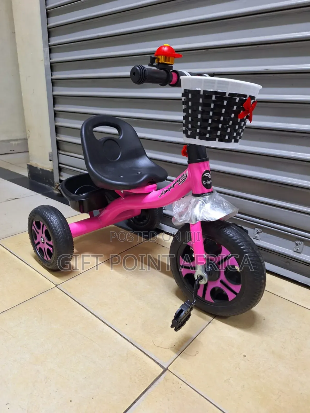 Pink Three Wheels Tricycle for Kids