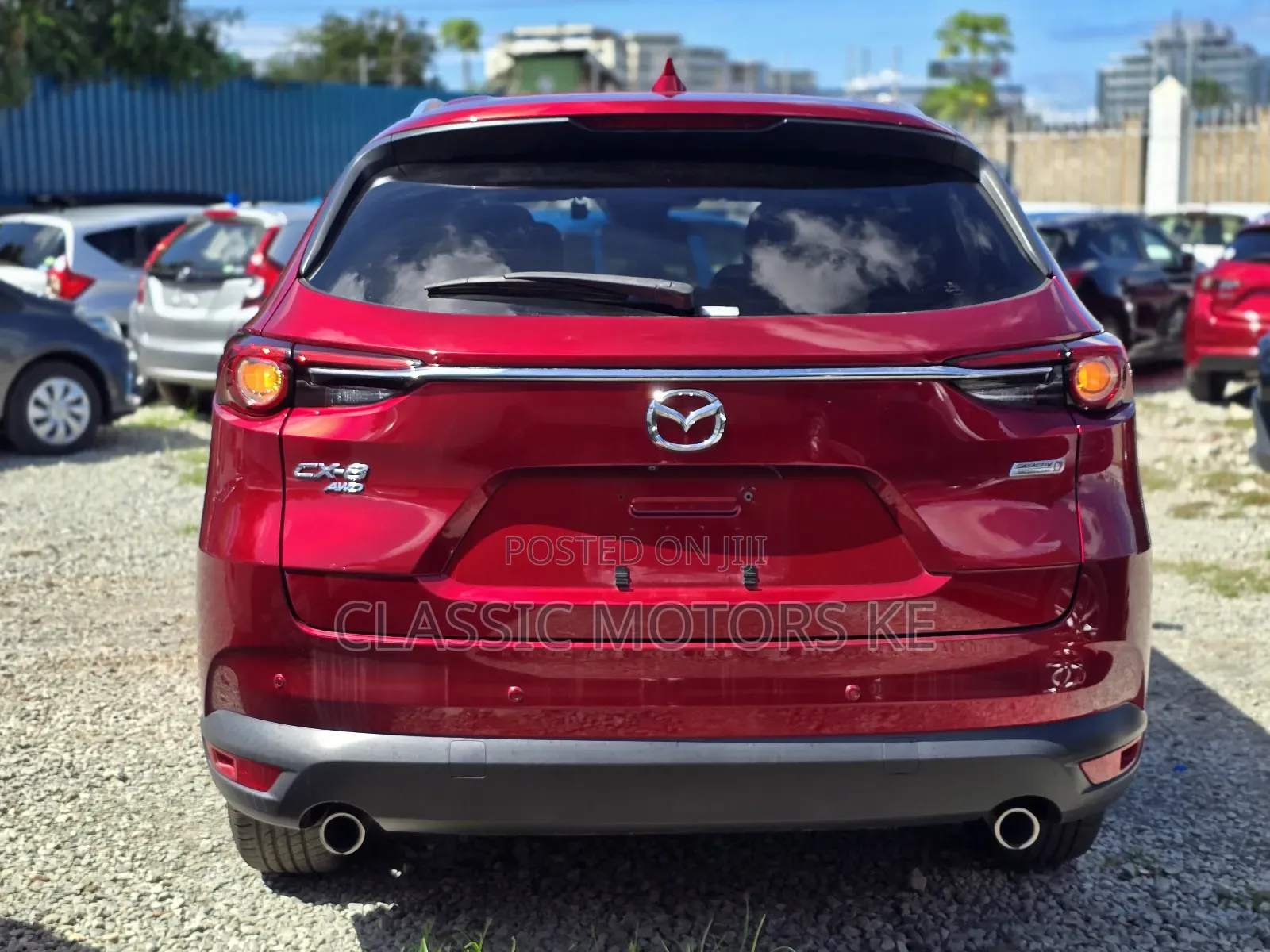 Mazda CX-8 2.2 AWD (6 seater) 2018 Red