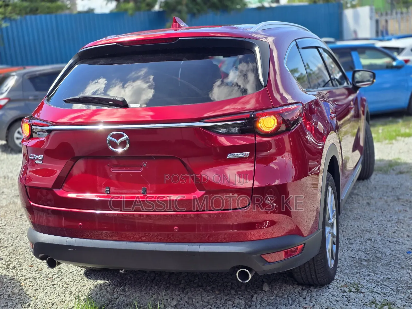 Mazda CX-8 2.2 AWD (6 seater) 2018 Red