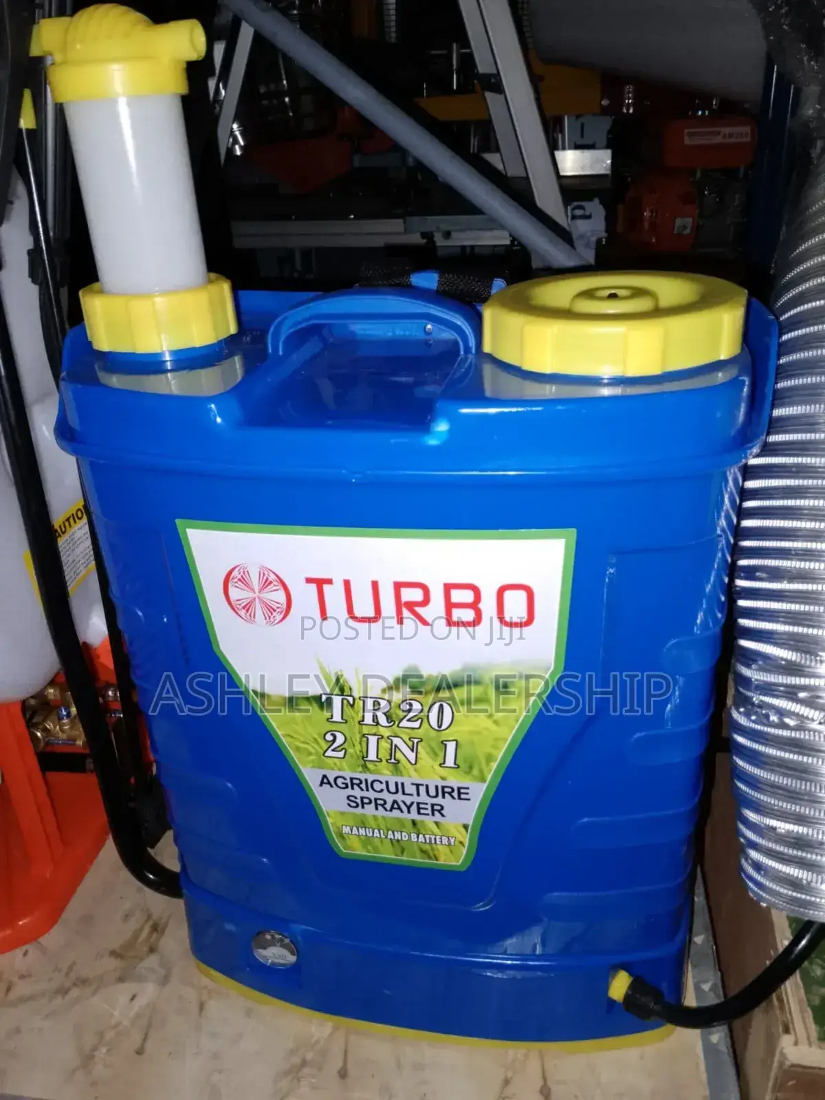 Manual and Battery Knapsack Turbo
