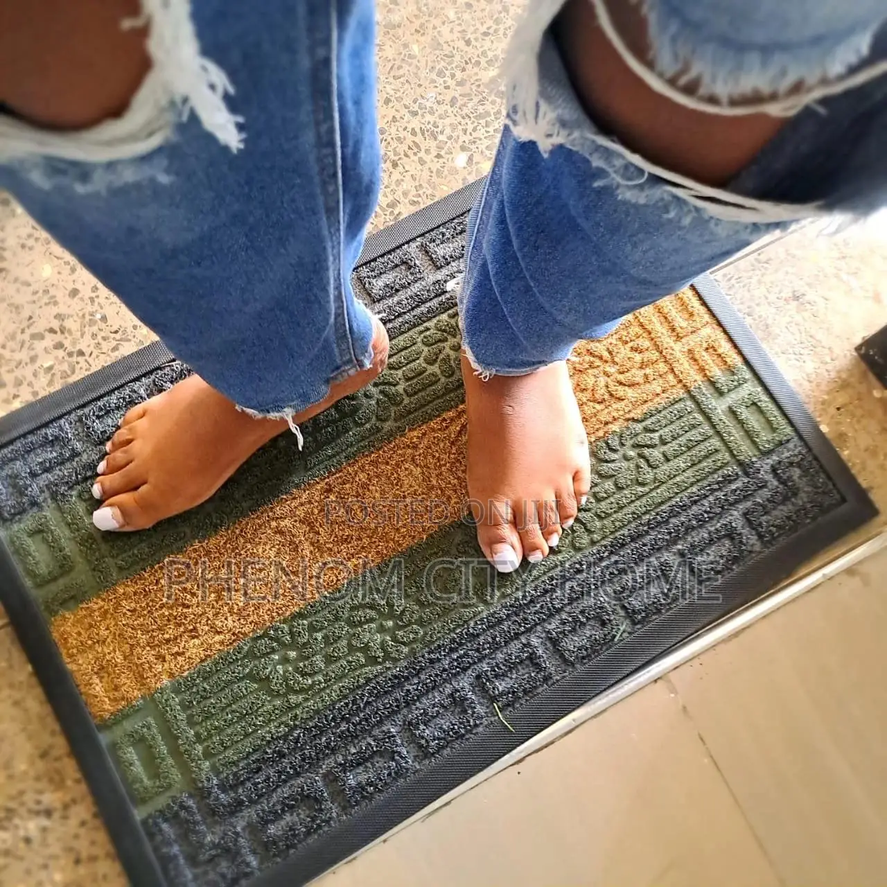 Smooth Heavy Entryway Frankfurt Doormat