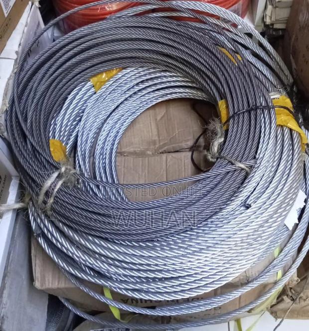 12 Mm Galvanized Wire Rope For Heavy Lifting And Elevators