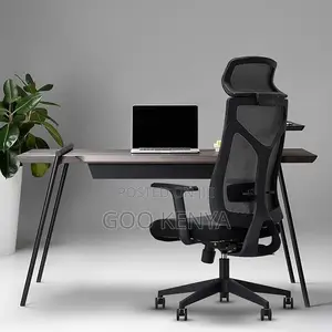 Office Chair ; Ergonomic Modern Desk With Headrest
