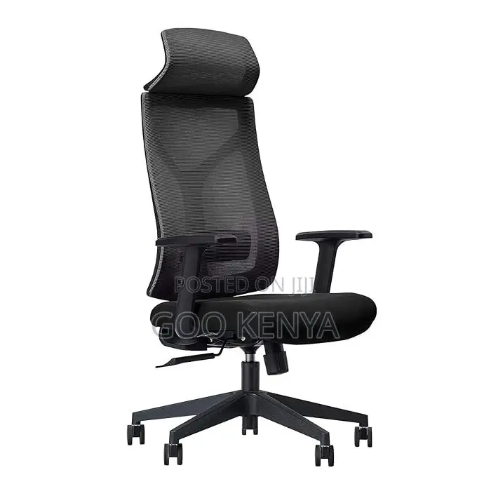 Office Chair ; Ergonomic Modern Desk With Headrest
