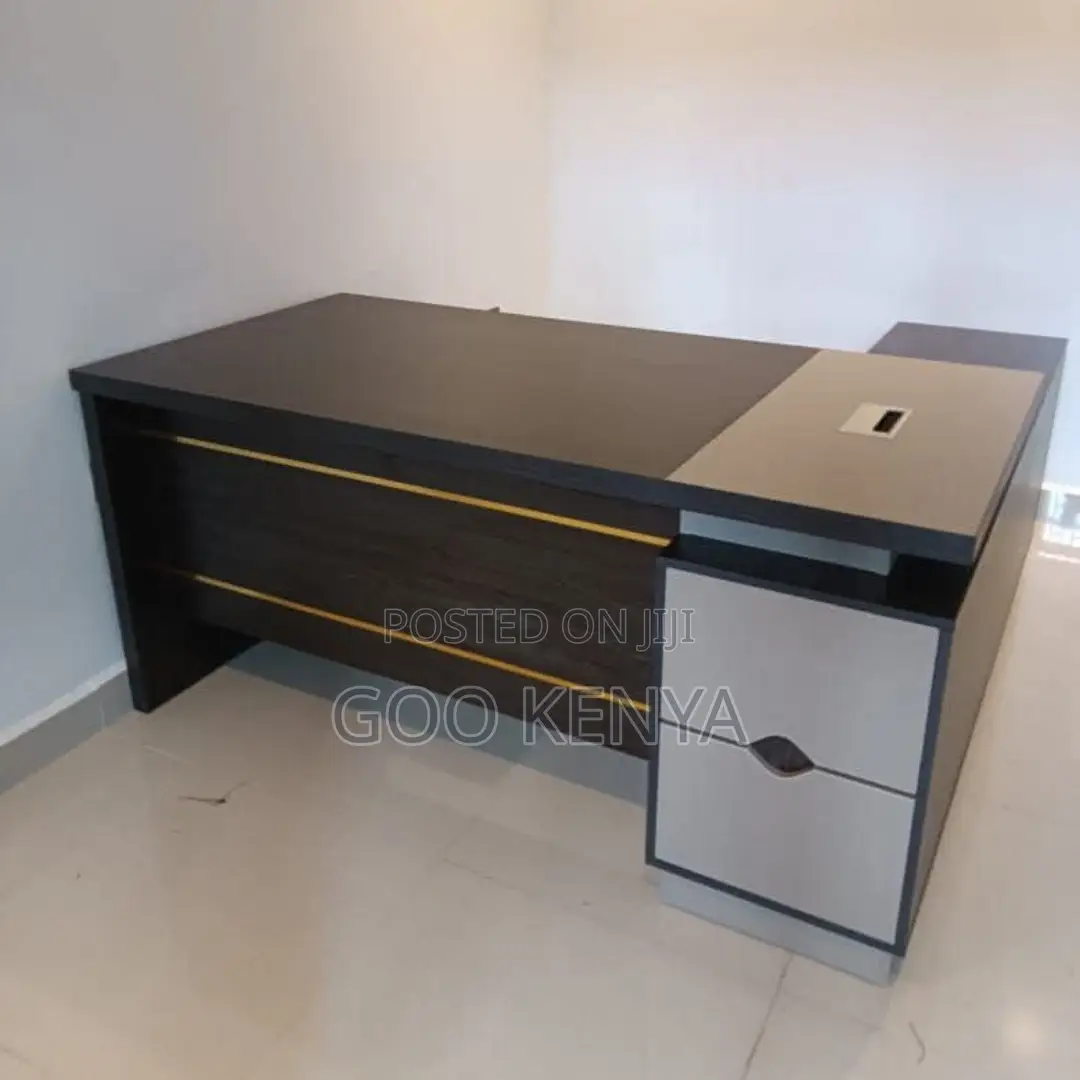 Executive Desk ; Office Table With Side Drawers
