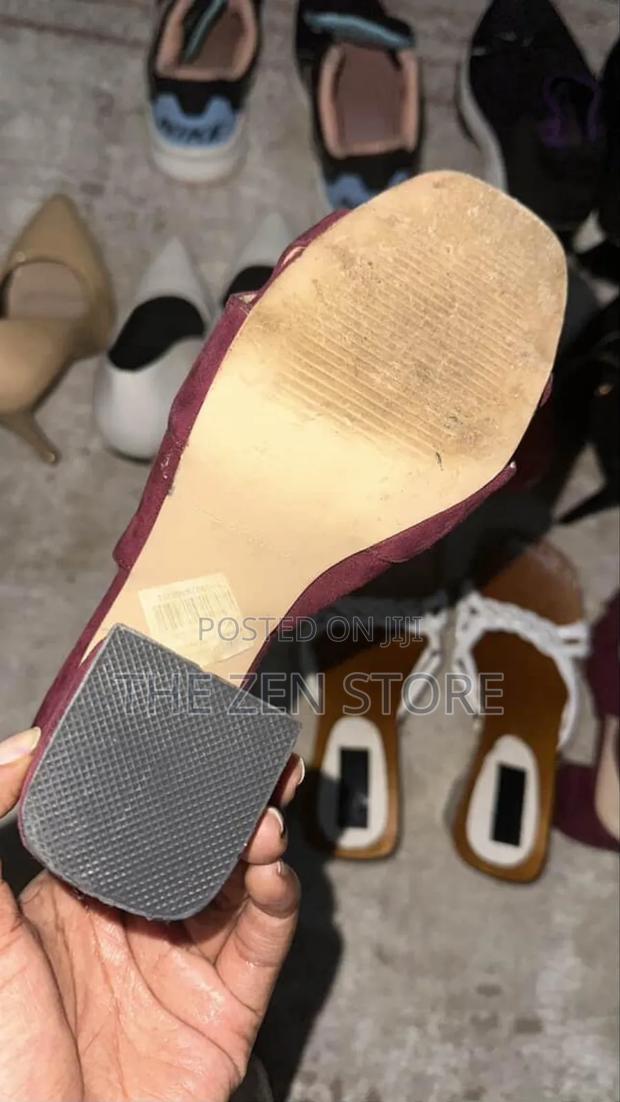 Red Sling Back Heels - thumbnail 3