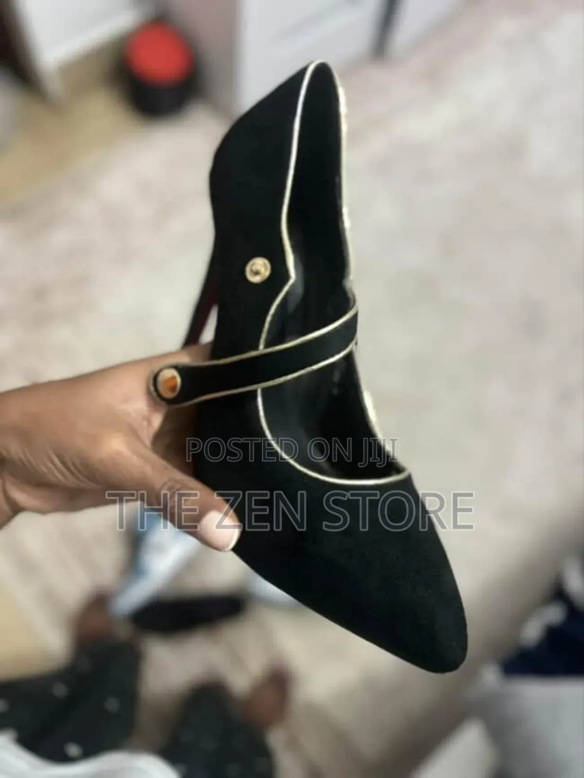 Black Official Heels