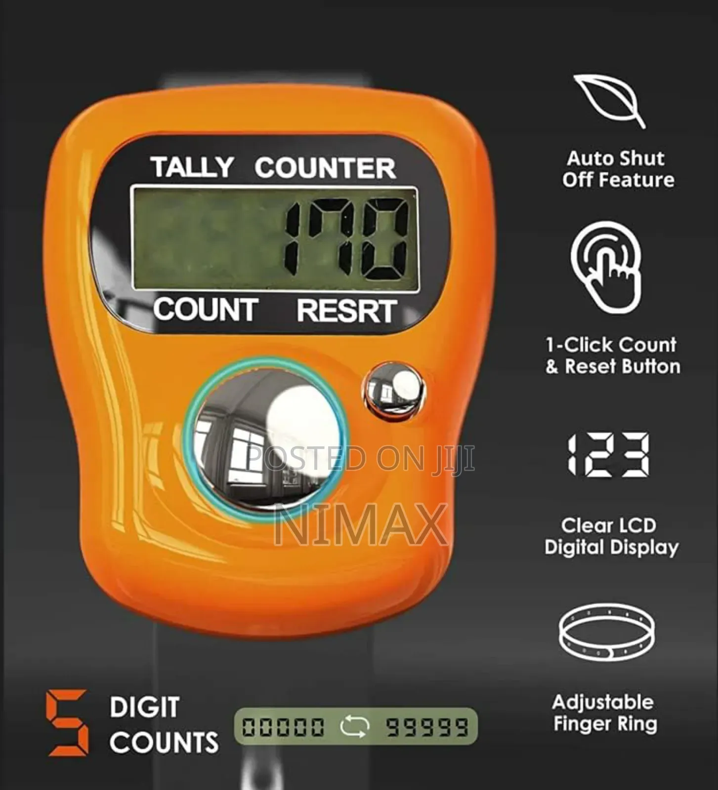 Led Tasbeeh Counter Digital Counter Finger