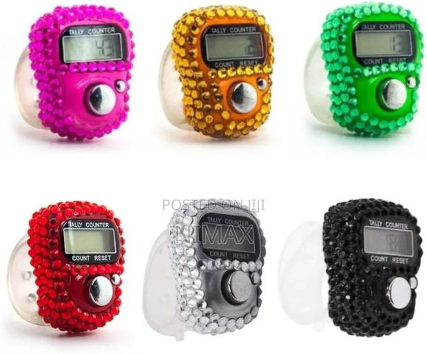 , Resettable 5 Digital Led Electronic Handheld Tally Counter - thumbnail 4