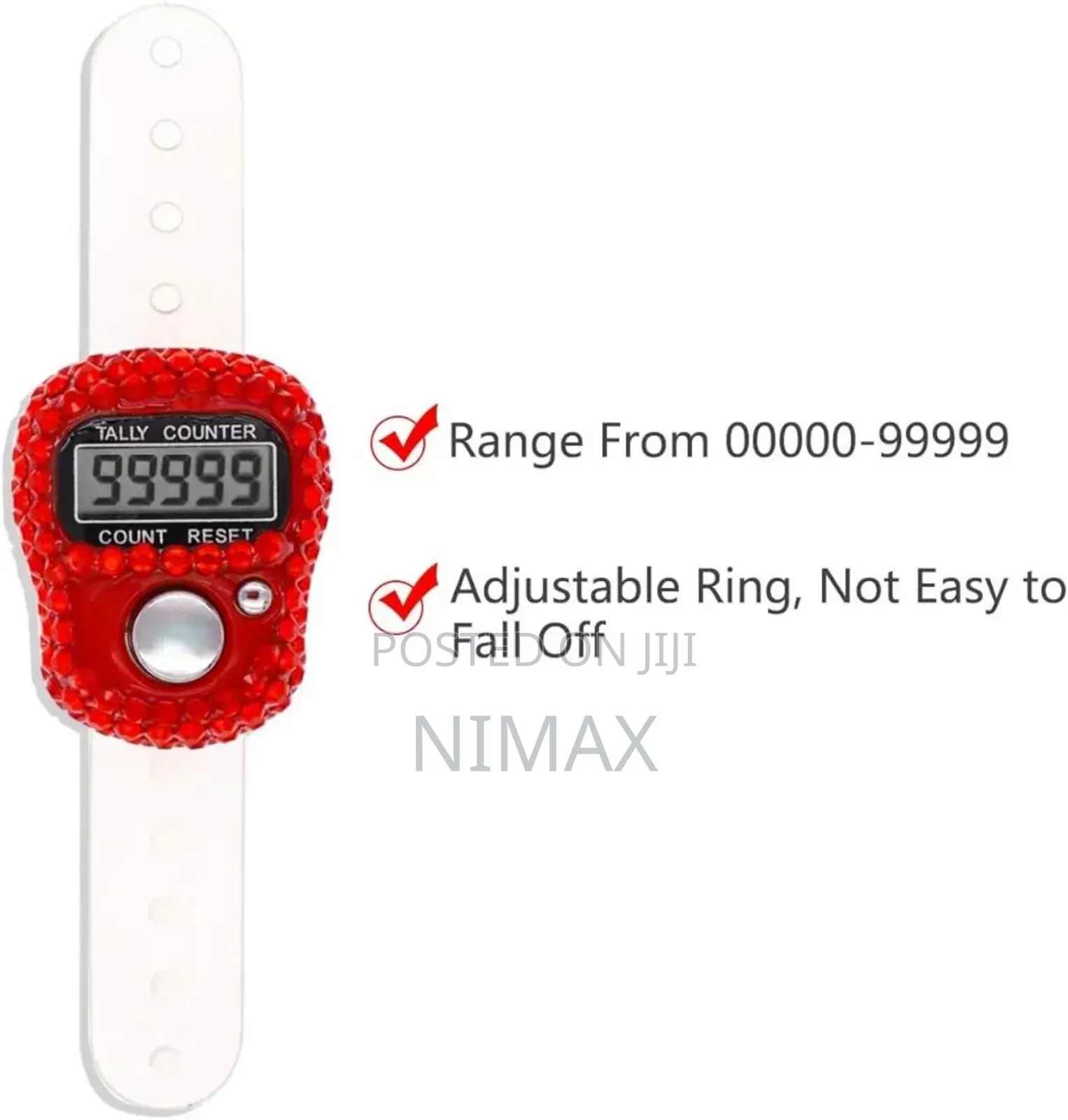 , Resettable 5 Digital Led Electronic Handheld Tally Counter