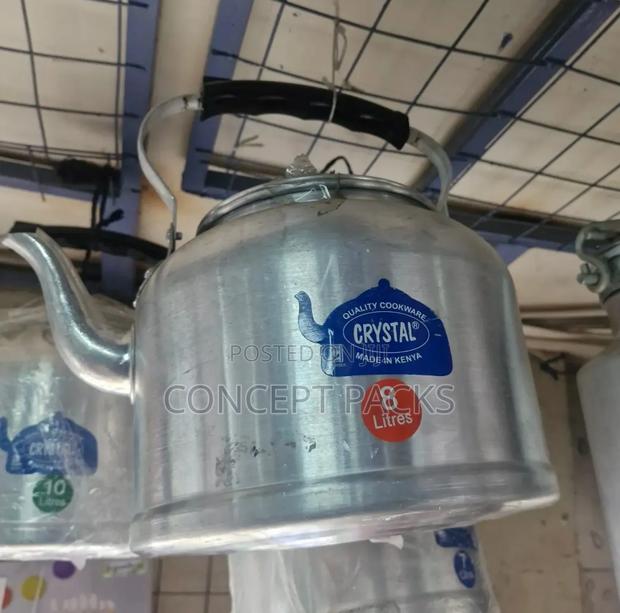 8litres Crystal Aluminium Kettle - main view
