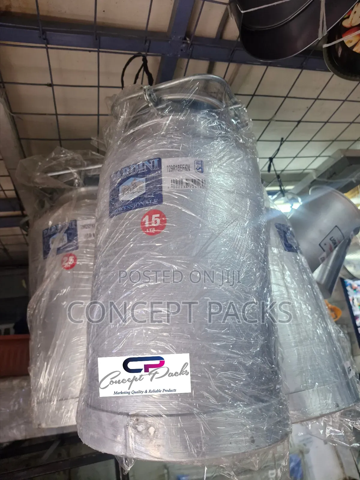 15 Litres Pardini Aluminum Milk Can