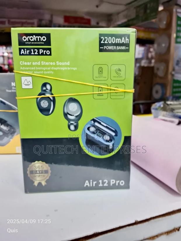 Oraimo Air Pro 12 Wireless Earphone - main view