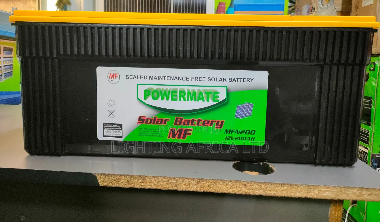 Powermate 200ah Maintenance Free Heavy Duty Battery