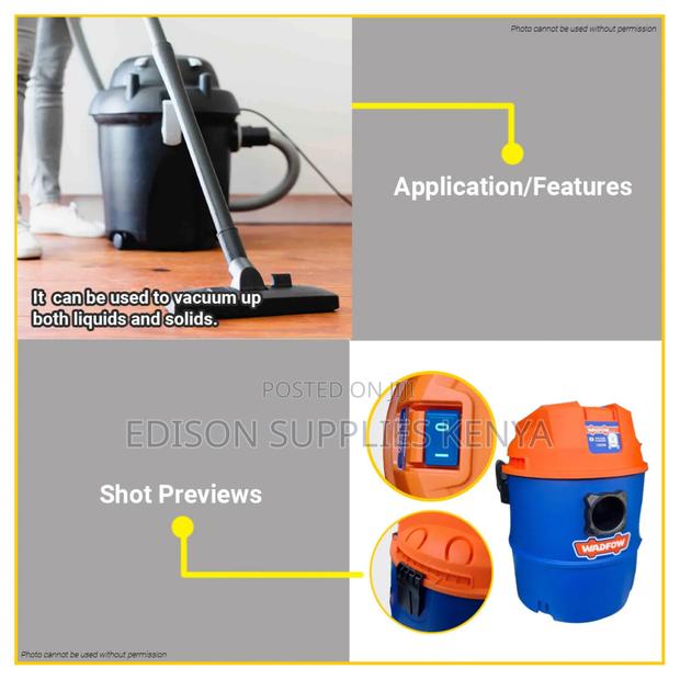 Wadfow Wet Dry Vacuum Cleaner 20 Litres 1200 Watts - thumbnail 11