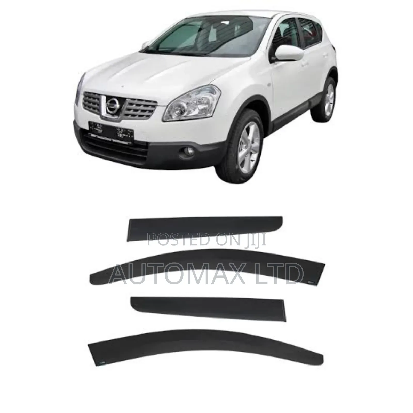 Wind Deflectors/ Breakers. For Nissan Dualis,