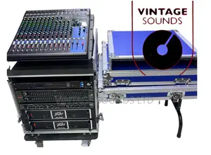 Rack 10 Units Dj Church Machines Complete Set ( 8000watts)