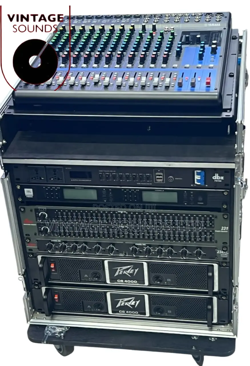 Rack 10u 8000watts Power Drive Machine Complete Set