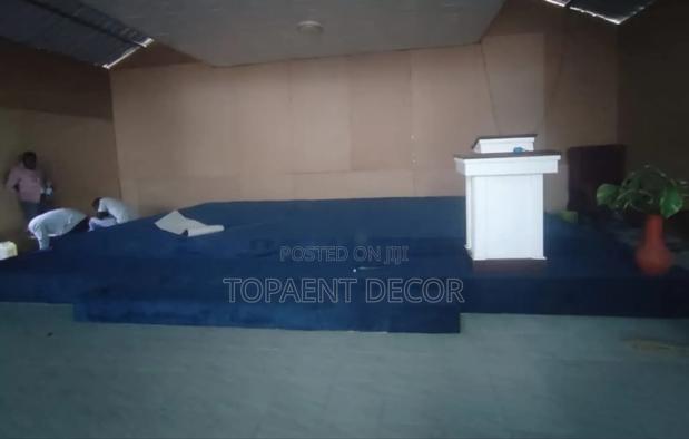 Nevy Blue Altra Sound Proof and Washable Wall to Wall Carpet - main view