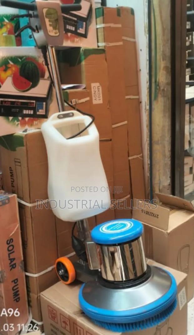 Industrial Floor Scrubber